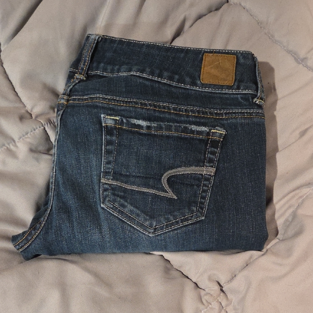 Artist Dark Blue American Eagle Jeans